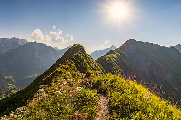 Alpenkaffee Alpen Aussicht