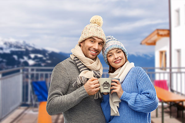 Alpenkaffee Paar mit Alpenkaffee