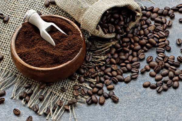 Alpenkaffee gemahlen